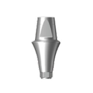 Pilar de cicatrización de titanio - DAB HE  series - Dentium - interno / hexagonal / recto