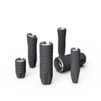 Implante dental cilíndrico - OsseoSpeed EV - DENTSPLY Implants GmbH - de titanio / interno / estrecho