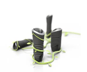 Implante dental cilíndrico - OsseoSpeed™ TX Profile - DENTSPLY Implants GmbH - de titanio / interno