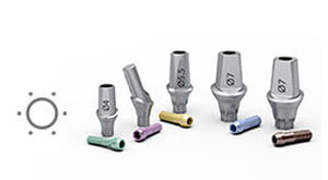 Pilar para implante hexágono interno - TiDesign™ EV/ ZirDesign™ EV - DENTSPLY Implants GmbH - anatómico