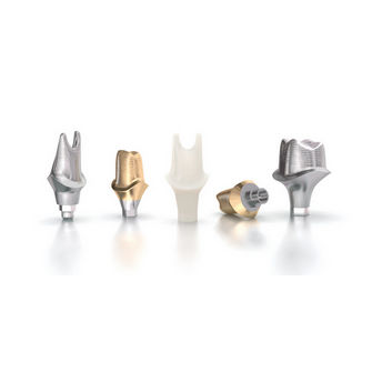 Pilar para implante de titanio - ATLANTIS™ - DENTSPLY Implants GmbH - hexágono interno / en ángulo