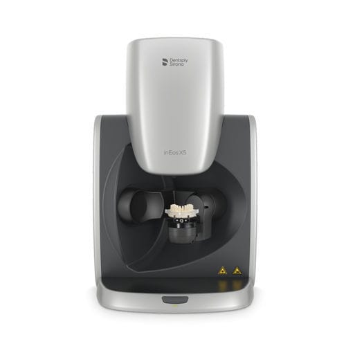 Escáner 3D para laboratorio dental - inEos X5  - DENTSPLY MAILLEFER - de mesa / 5 ejes / STL