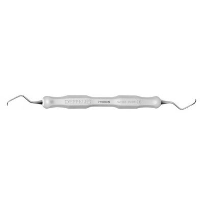 Cureta para odontología - 7HG8 - DEPPELER - de Gracey / curvada