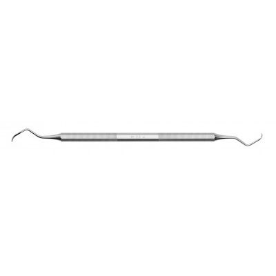 Cureta para odontología - M23A - DEPPELER - universal / curvada / doble