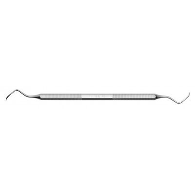 Cureta universal - TI23AS - DEPPELER - para odontología / doble / doblada