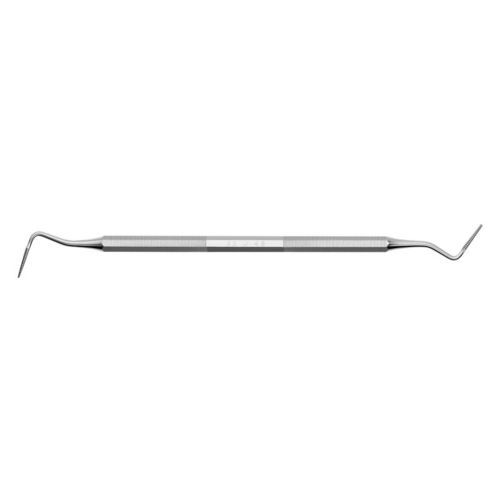 Lima dental de huesos - 3SJ4S - DEPPELER - de acero inoxidable / doble
