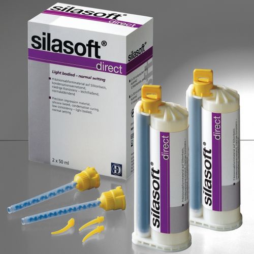 Material dental de silicona - silasoft® direct - DETAX GmbH & Co. KG   - para moldes para impresiones dentales