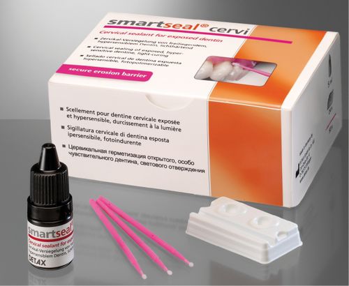 Material dental de barniz con fluoruro - smartseal® cervi - DETAX GmbH & Co. KG   - para restauración dental / para sellado de canales