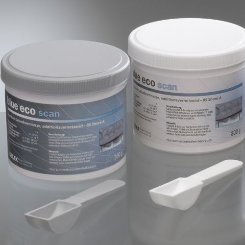 Material dental de silicona - blue eco scan - DETAX GmbH & Co. KG   - CAD CAM / para laboratorio dental