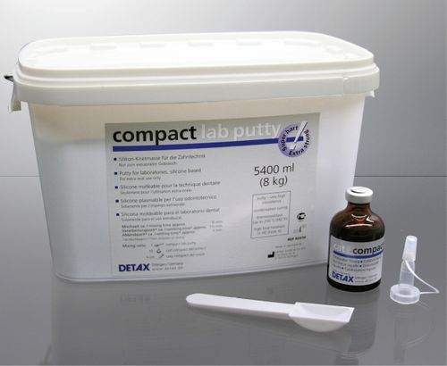 Material dental de silicona - compact lab - DETAX GmbH & Co. KG   - para laboratorio dental