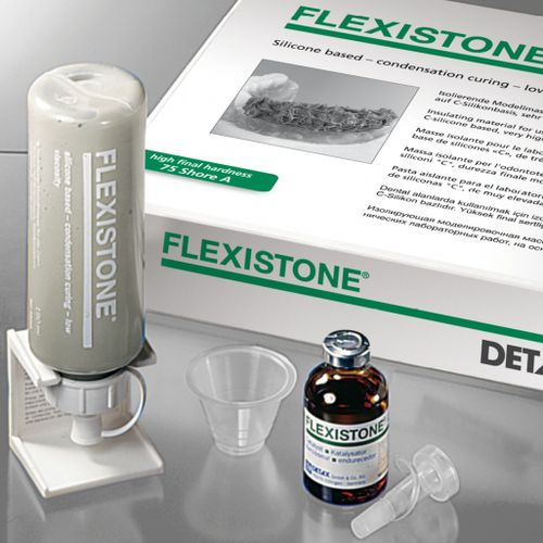 Material dental de silicona - Flexistone® - DETAX GmbH & Co. KG   - para laboratorio dental / de modelización