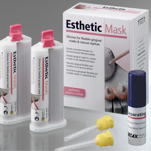 Material dental de silicona - Esthetic Mask - DETAX GmbH & Co. KG   - gingival / para laboratorio dental / de modelización