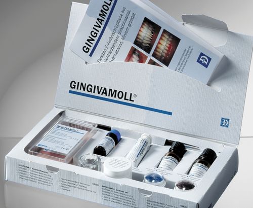 Material dental de silicona - Gingivamoll® - DETAX GmbH & Co. KG   - para laboratorio dental / gingival / temporal