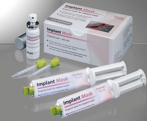 Material dental de silicona - 02529 - DETAX GmbH & Co. KG   - para laboratorio dental / gingival / para sistema de implante