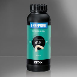 Material dental de resina - FREEPRINT® splint - DETAX GmbH & Co. KG   - de fundición / para impresión en 3D / gingival