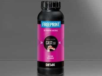 Material dental de resina - FREEPRINT® cast 2.0 - DETAX GmbH & Co. KG   - para impresión en 3D / de fundición / de modelización