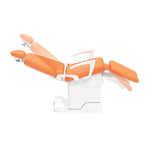 Silla para clínica dental - SUPREME - EURODENT - para adulto / con reposabrazos / con reposapiés