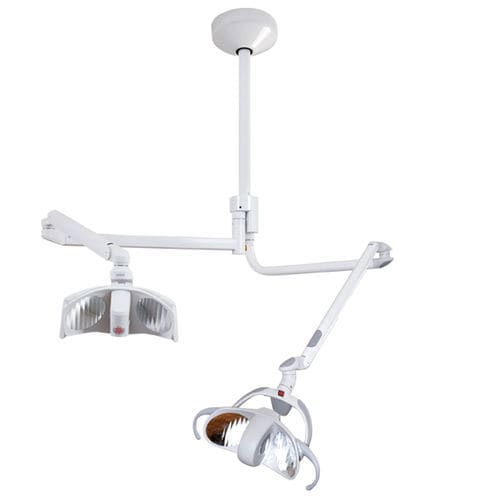 Brazo de distribución de techo - DUO - FARO - para cuidados intensivos / articulado / con lámpara cialítica