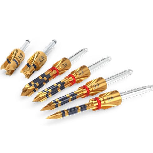 Fresa de implantología dental - Brocas  - FGM Dental Products - quirúrgica / de escayola / de titanio