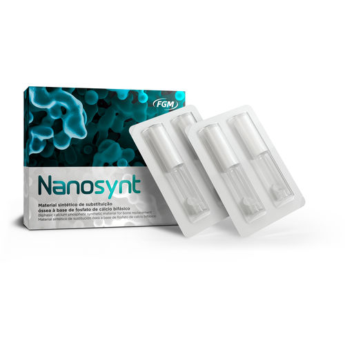 Sustituto óseo sintético - Nanosynt - FGM Dental Products - para cirugía dental / gránulos