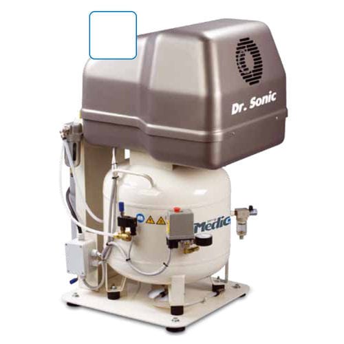 Compresor de aire para odontología - Dr. Sonic 320 series - FNA S.p.A. - estacionario / 1 unidad / con caja insonorizada