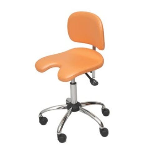 Taburete para odontología - FD-215, FD-235 - FINNDENT OY   - de altura variable / con respaldo / con ruedas