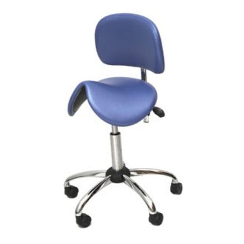 Taburete para odontología - FD-270 - FINNDENT OY   - de altura variable / con respaldo / con ruedas