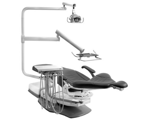 Unidad de tratamiento dental con sillón hidráulico - P4  - Forest Dental   - con portainstrumentos / con luz