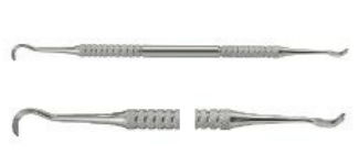 Escarificador dental doble - 501-0846 - FORESTADENT BERNHARD FÖRSTER GMBH   - ortodóntico / con asentador de bandas
