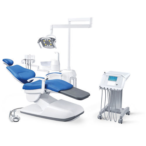 Unidad de tratamiento dental con sillón - AL-398HA - Foshan Anle Medical Apparatus - con monitor / con portainstrumentos / con luz