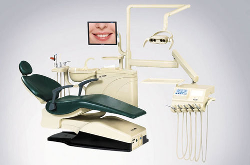 Unidad de tratamiento dental con sillón - ZC-S500 - Foshan Joinchamp Medical Device - con monitor / con portainstrumentos / con luz