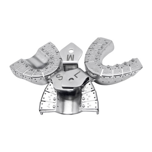 Molde dental dentadura parcial - Foshan Roson Medical Instrument - perforado