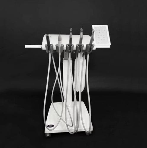 Portainstrumentos para unidad dental móvil - Cart-5 - Galit - con luz LED / 5 instrumentos