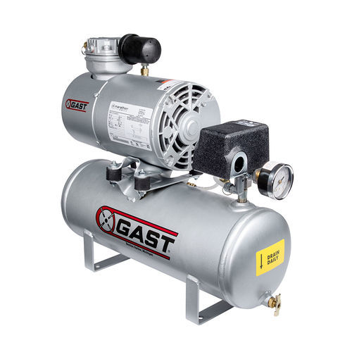 Compresor de aire de laboratorio - 1HAB-11T-M100X - GAST GROUP LTD   - sin aceite / térmico