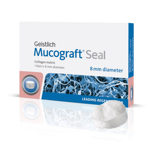 Matriz tisular cirugía dental - Mucograft® Seal - Geistlich Pharma - colágeno