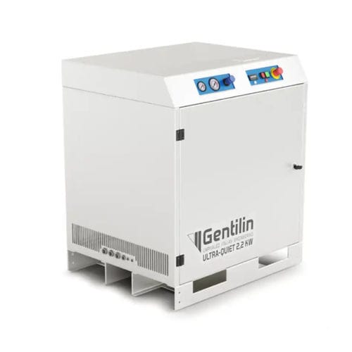Compresor de aire médico - QUBE 300 - Gentilin - sin aceite / silenciado