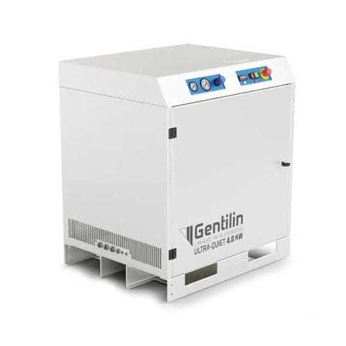 Compresor de aire médico - QUBE 550 - Gentilin - sin aceite / silenciado