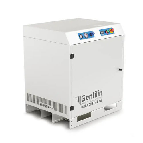 Compresor de aire médico - QUBE DRY 550 HS - Gentilin - con secadores de aire / sin aceite / silenciado