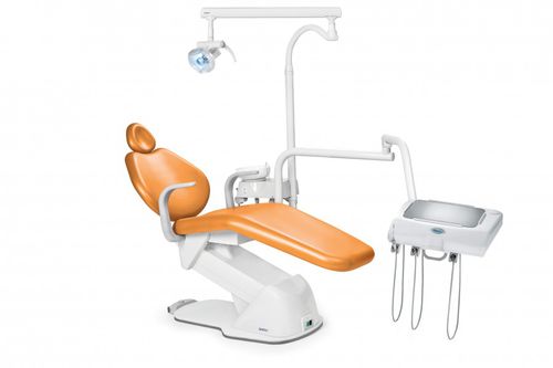 Unidad de tratamiento dental con sillón electromecánico - Gnatus G2 SF - Gnatus - con portainstrumentos / con luz