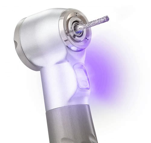 Turbina para odontología - Cobra Ultra Vision - Gnatus - de aire / con luz LED