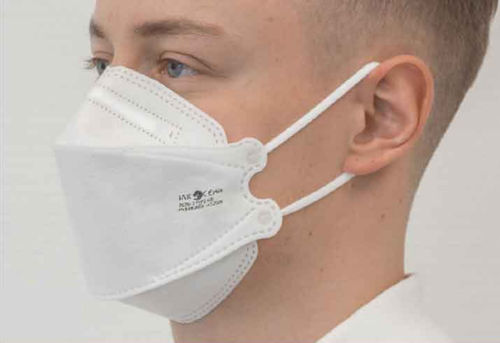 Mascarilla de protección FFP2 - Miramask® - Hager & Werken - sin látex / para adulto / blanca