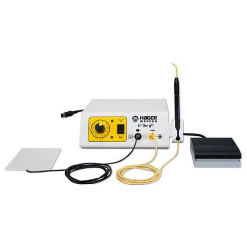Bisturí eléctrico de coagulación - hf Surg® - Hager & Werken - de corte / para cirugía dental / de altas frecuencias