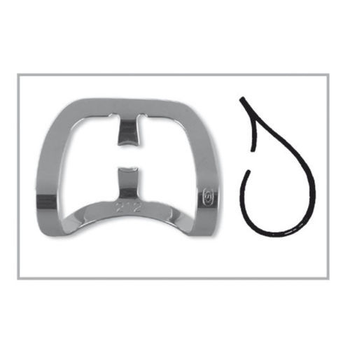 Grapa para dique de goma - 355386 - Hager & Werken