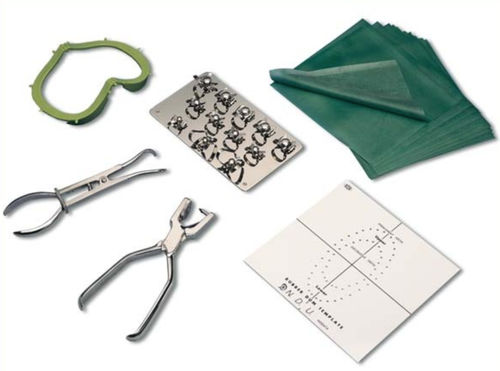 Kit de instrumentos para restauración dental - Fit® - Hager & Werken - para diques de goma