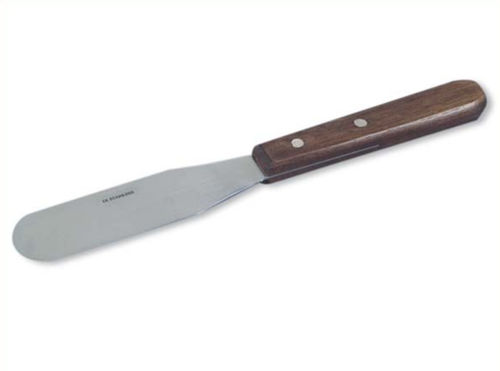 Espátula para odontología - RS - Hager & Werken - de acero inoxidable / de madera