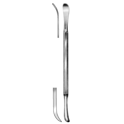 Elevador dental curvo - HSK 002-23 - Karl Hammacher - doble / de Seldin