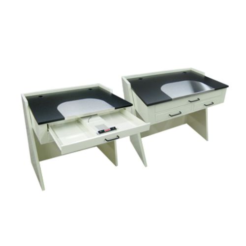 Puesto de trabajo para laboratorio dental de acero inoxidable - PTL-211 - Handler MFG