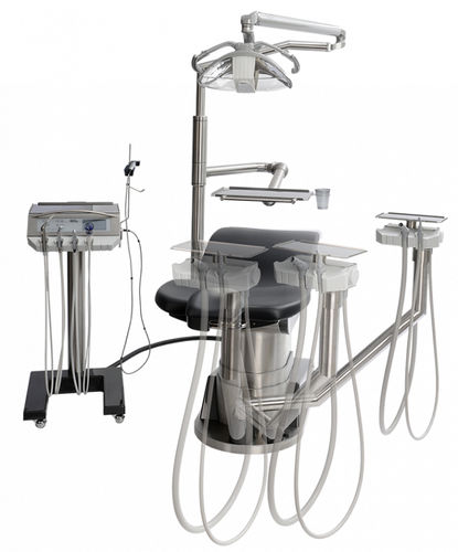 Unidad de tratamiento dental con sillón - D2-EC(SA) - DKL CHAIRS GmbH - compacta / con reposacabezas flexible / con sistema de higiene