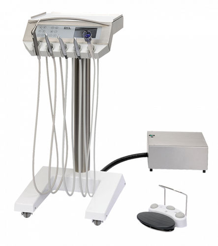 Portainstrumentos para unidad dental de carretillas - L2D2-CART - DKL CHAIRS GmbH - 5 instrumentos