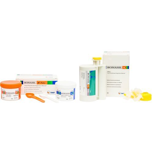 Material dental de vinilo polisiloxano - Bonasil A+Putty - DMP - para puente dental / para corona / para inlays dentales